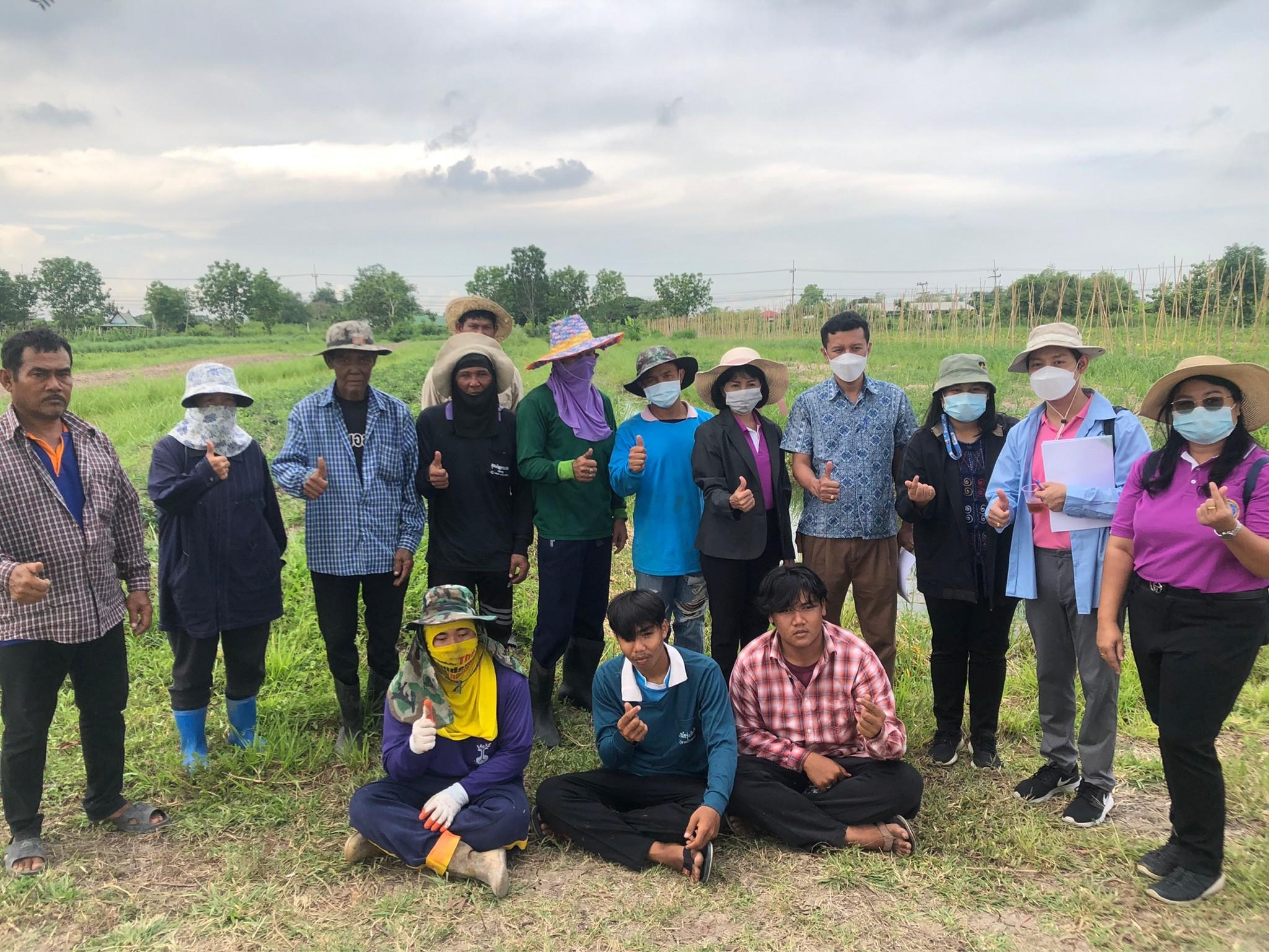 title - ลงพื้นที่ติดตามประเมินผลโครงการศูนย์ส่งเสริมและขยายพันธุ์พืชในเขตปฏิรูปที่ดิน อ.ลาดบัวหลวง จ.พระนครศรีอยุธยา